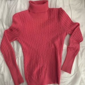 JCrew Wool and Cashmere Turtleneck Sweater